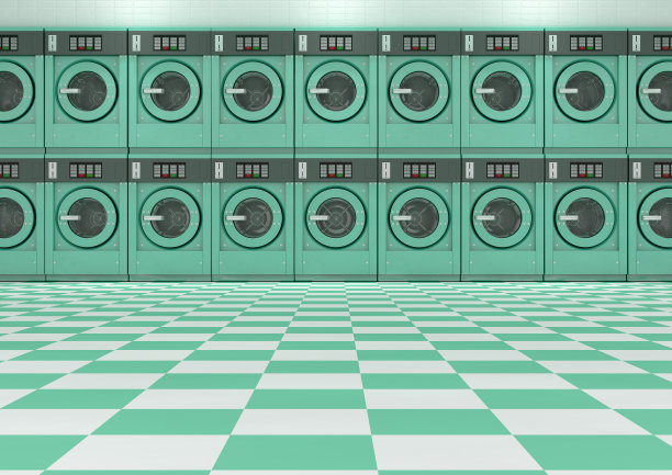 自助洗衣店清洗图片下载