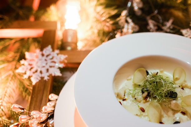 节日餐厅菜单健康膳食图片下载