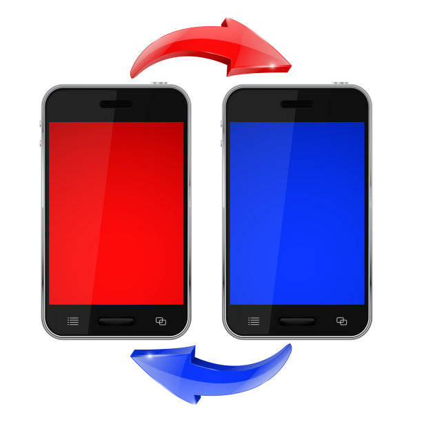 手机与信息共享标志图片下载