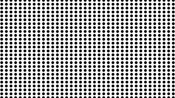 动态黑白构图。半色调元素图片下载