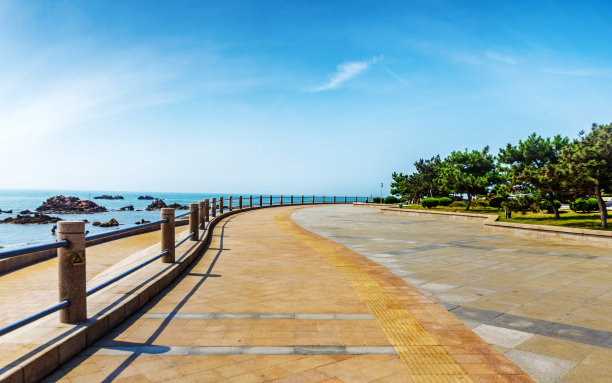 中国山东青岛海滨公园图片下载