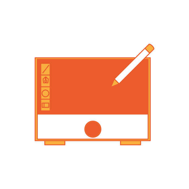 图形平板电脑图标图片下载