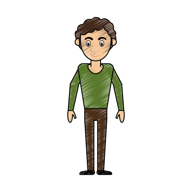 年轻人头像卡通图片下载