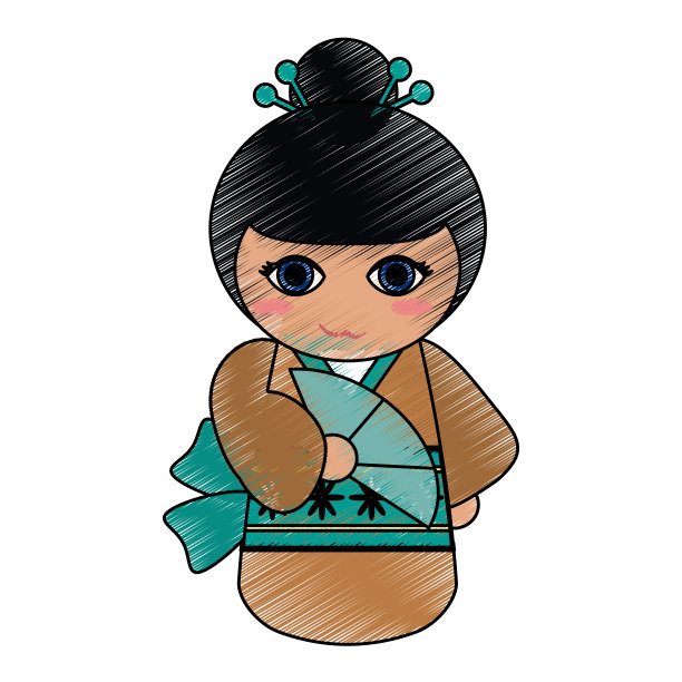 艺妓卡通《阿凡达》图片下载