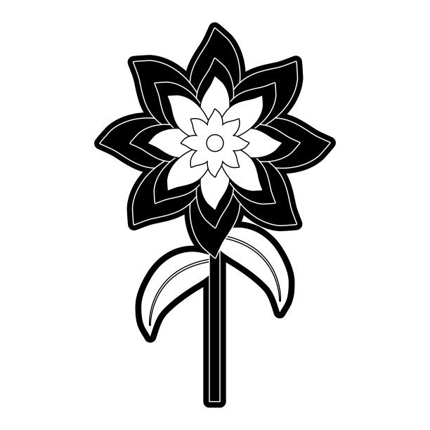 花茎矢量图图片下载