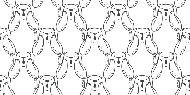 熊矢量图素材ID：312500958