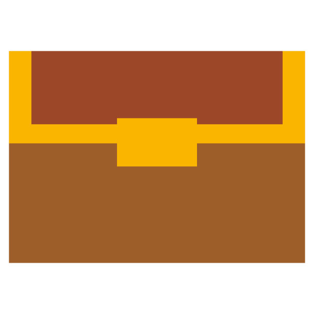 宝箱孤立图标图片下载