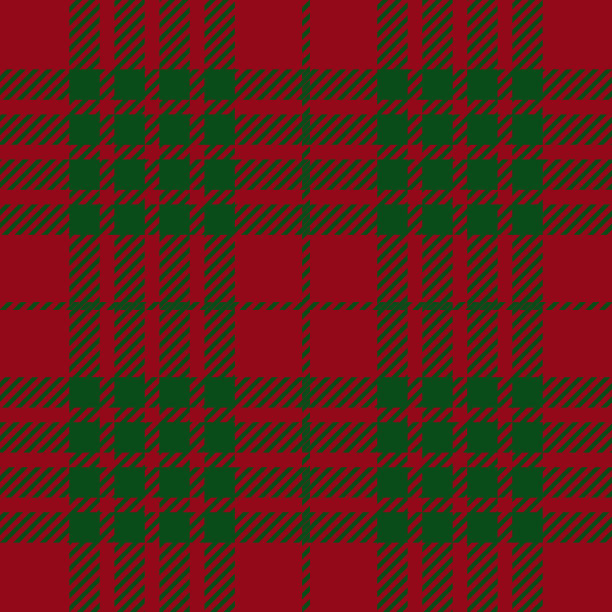 圣诞和新年格子呢图片下载