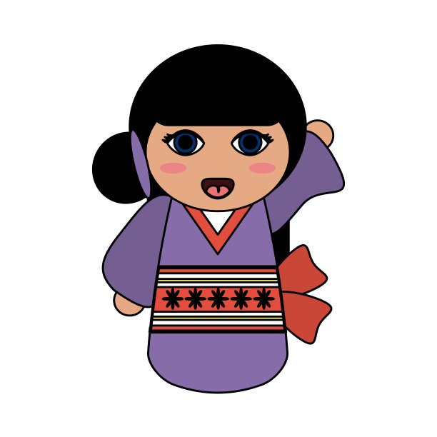 艺妓卡通《阿凡达》图片下载