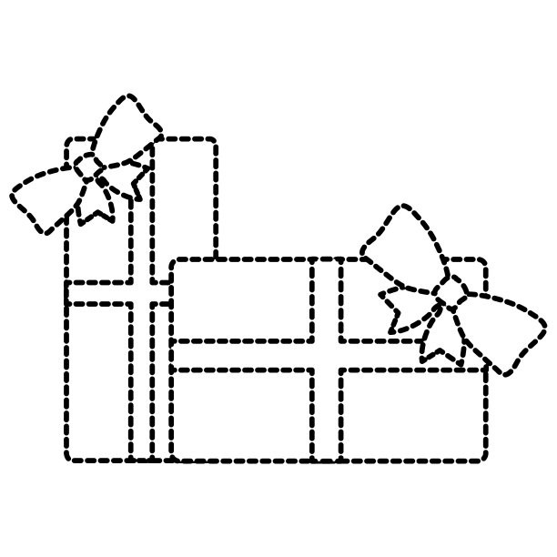 孤立的礼品设计图片下载