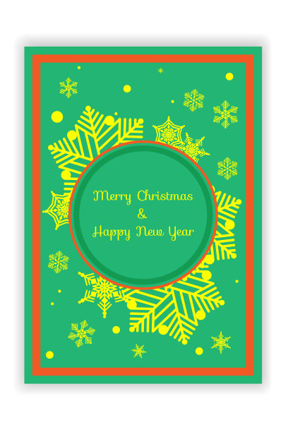 贺卡。圣诞快乐，恭贺新禧图片下载