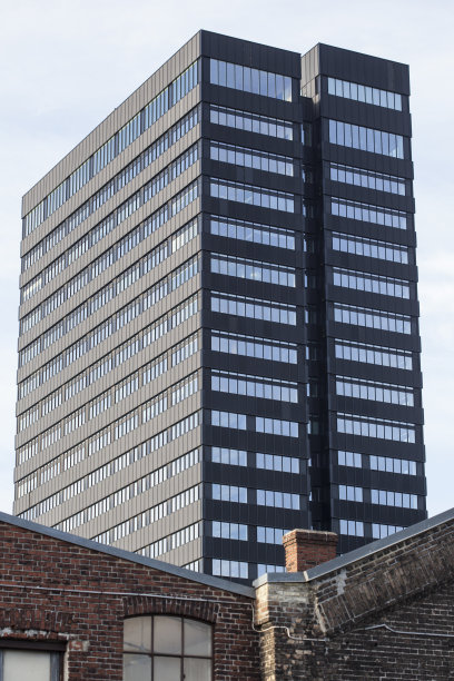 奥尔胡斯的新老建筑图片下载