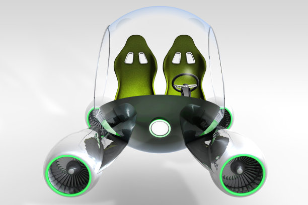 飞行概念车设计图片下载