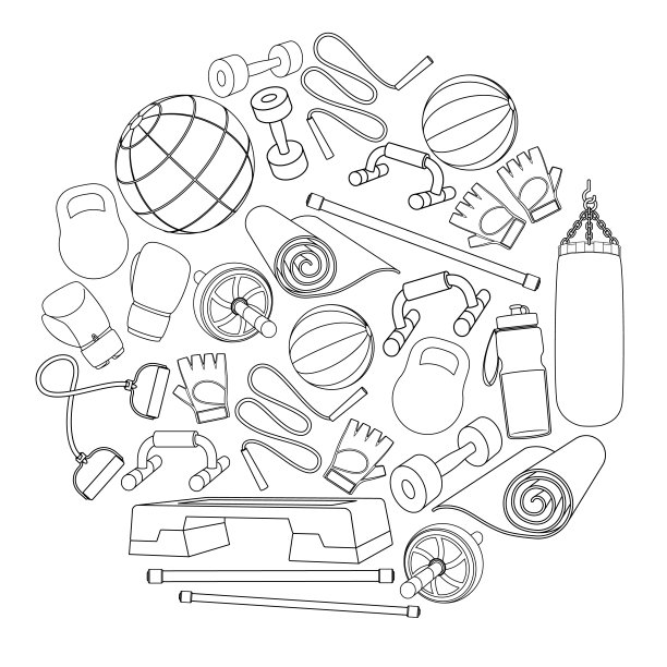 家庭健身器材图片下载