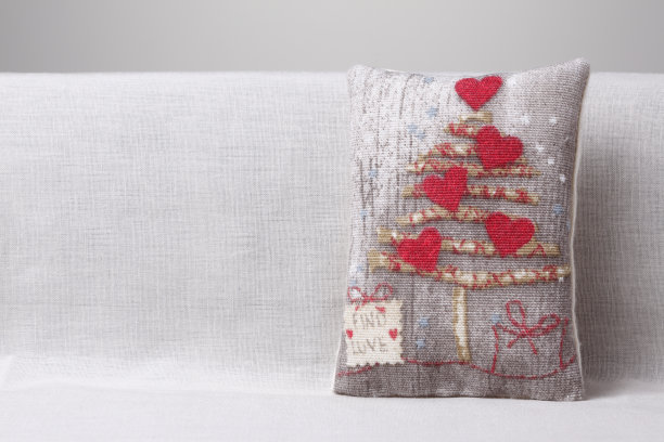 圣诞树坐垫图片下载