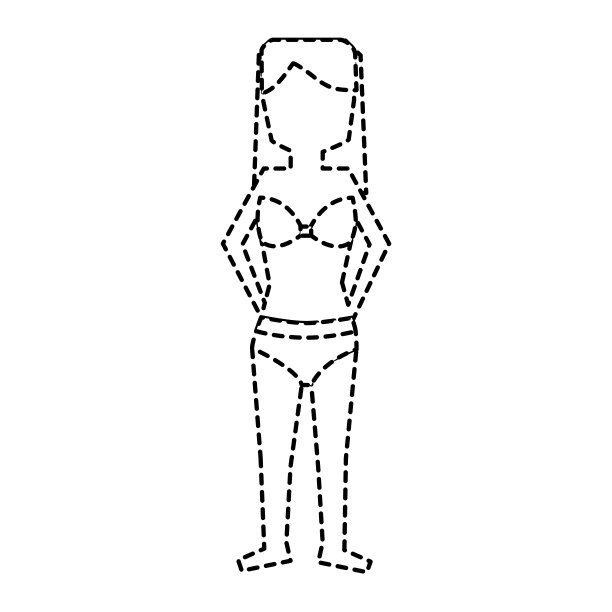 穿着比基尼泳装的女人图片下载