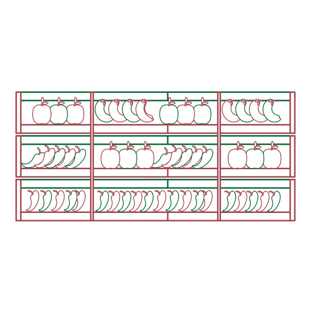 超市货架设计理念图片下载
