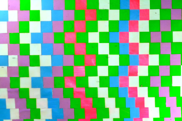由方格图案构成的条纹。纹理背景的颜色。图片下载