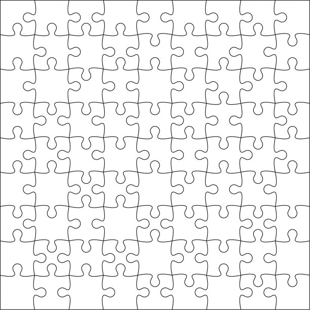 拼图空白。图片下载