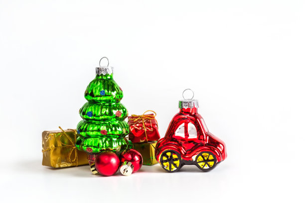 微型汽车,圣诞节图片下载