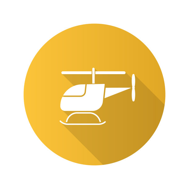 玩具直升飞机图标图片下载