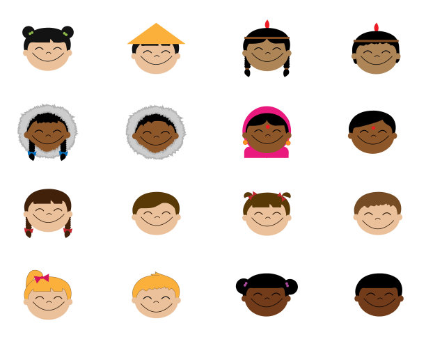 文化的孩子图片下载