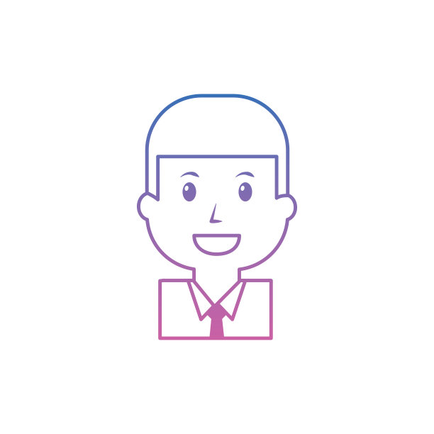 肖像商人工人人物卡通图片下载