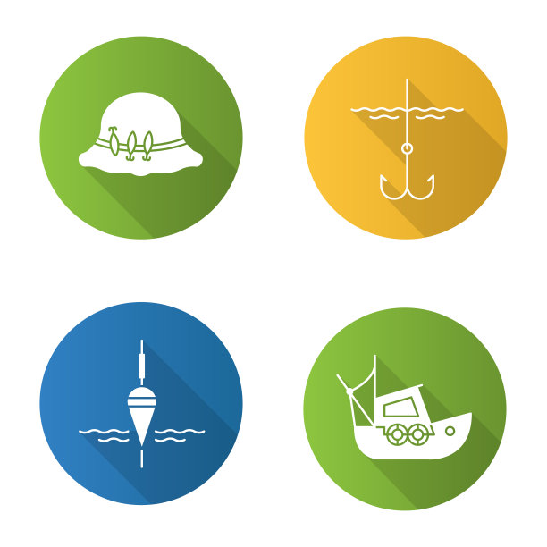 钓鱼的图标图片下载