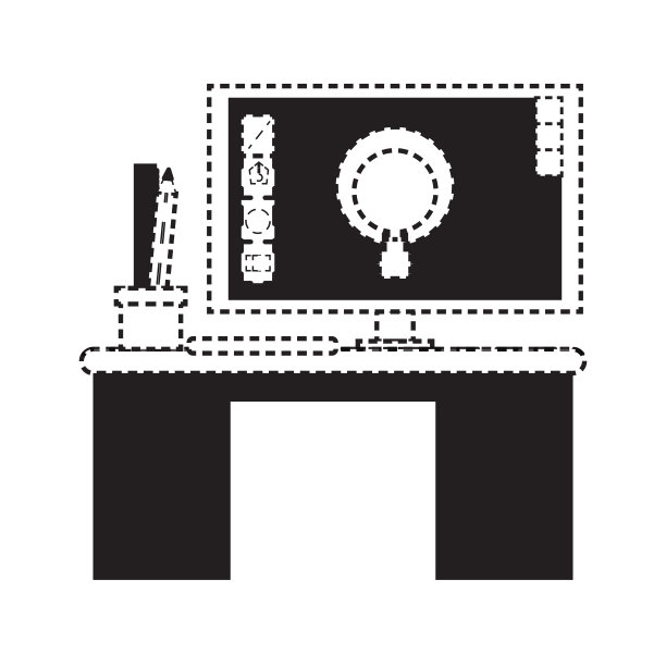 电脑显示器图标图片下载
