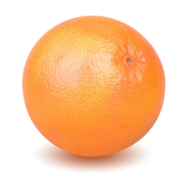 孤立的葡萄柚。图片下载