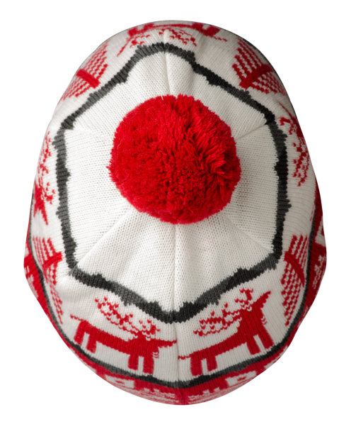 针织帽孤立在白色背景图片下载