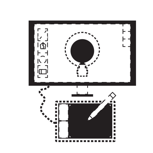 计算机平面设计概念图片下载