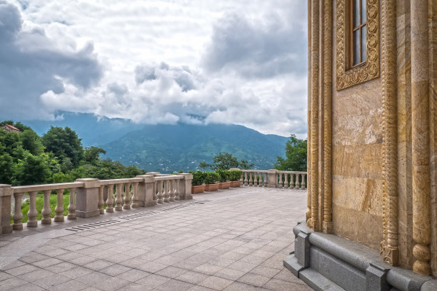 萨姆巴山的三一教堂图片下载