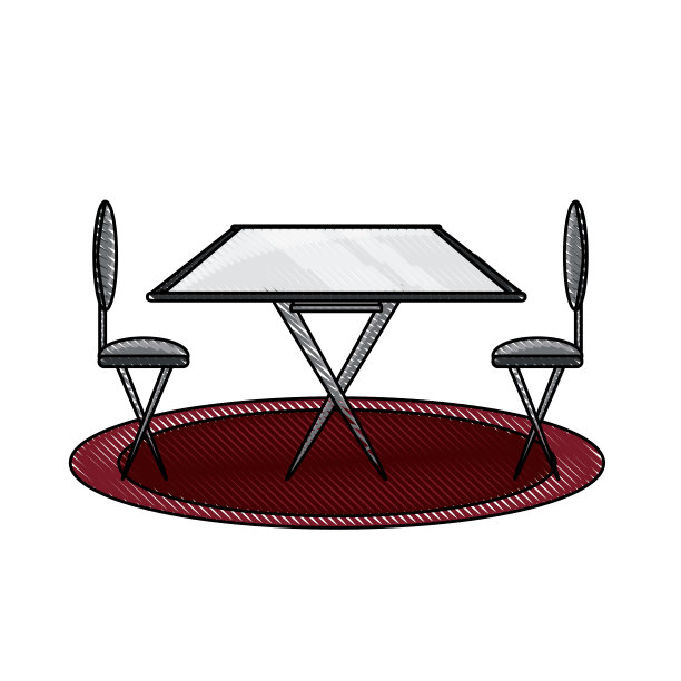 餐桌图标形象图片下载