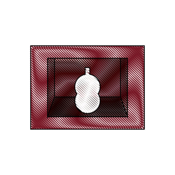 有装饰物的架子图片下载