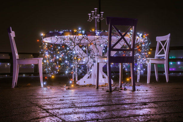 餐厅与光图片下载