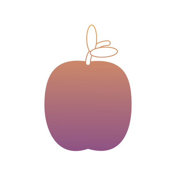 苹果水果图标形象图片下载