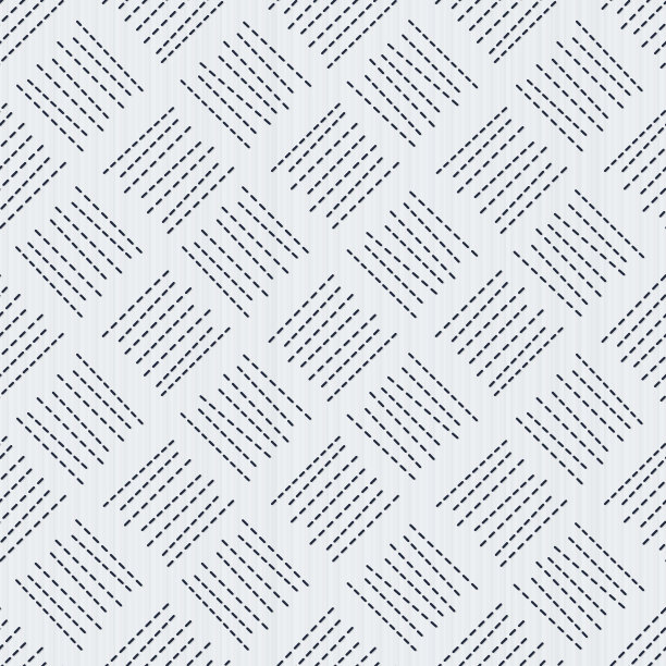 Sashiko。传统的刺绣。无缝模式。图片下载