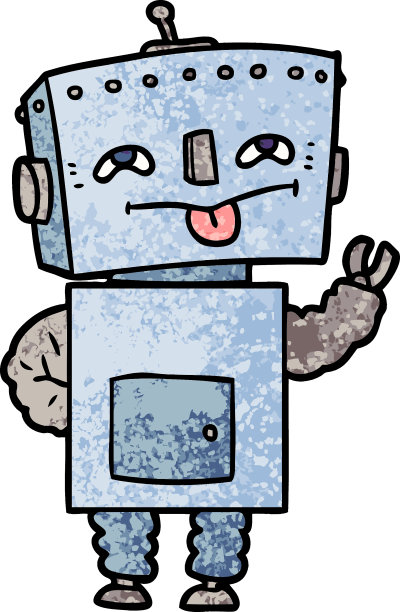 卡通机器人图片下载