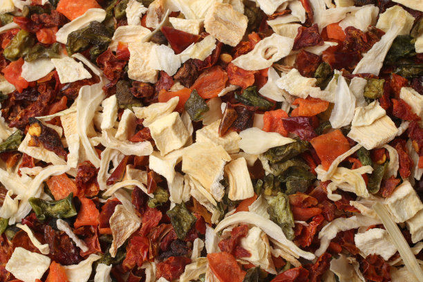 干蔬菜混合物，背景或纹理图片下载