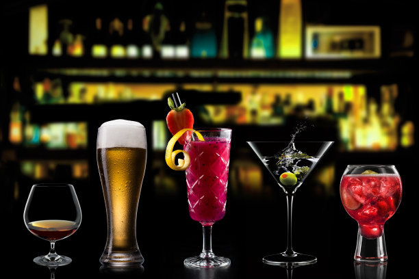 鸡尾酒，饮料，饮料，复印空间图片下载