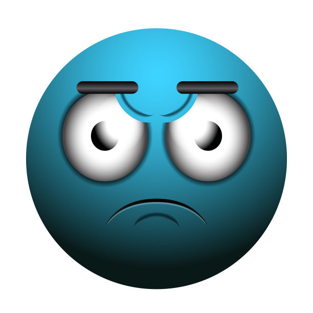 孤立的愤怒的感情图片下载