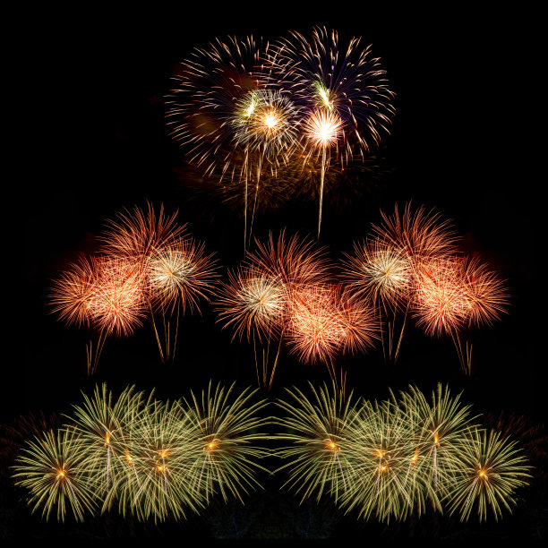 烟花在夜空中图片下载