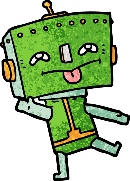 卡通机器人图片下载