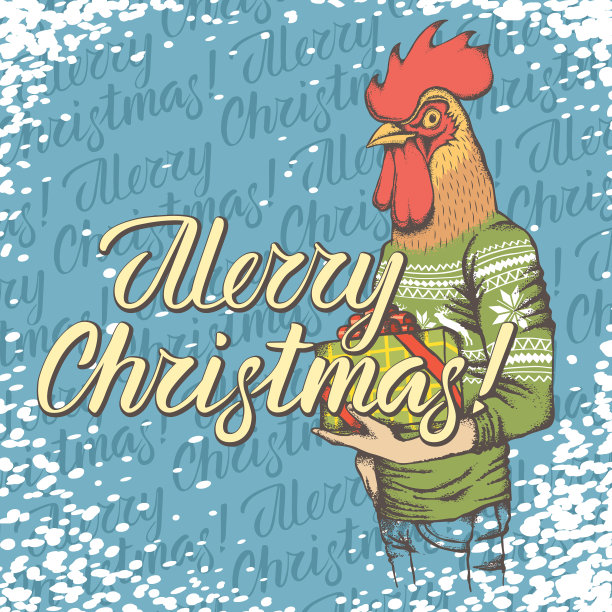 公鸡矢量图图片下载