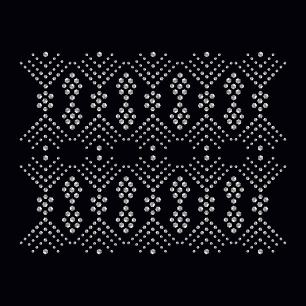 莱茵石贴花印花纺织服装在时尚奢侈品图片下载