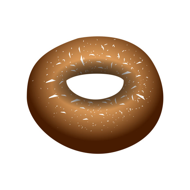 孤立的甜甜圈产品图片下载