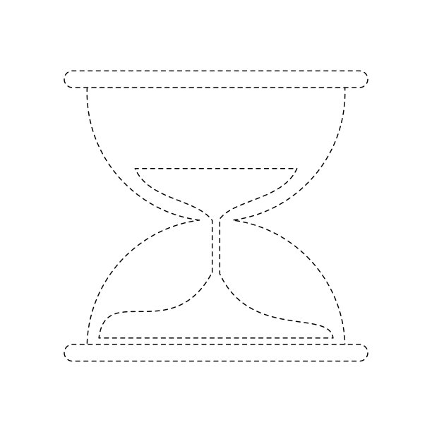 沙漏古董时钟图片下载