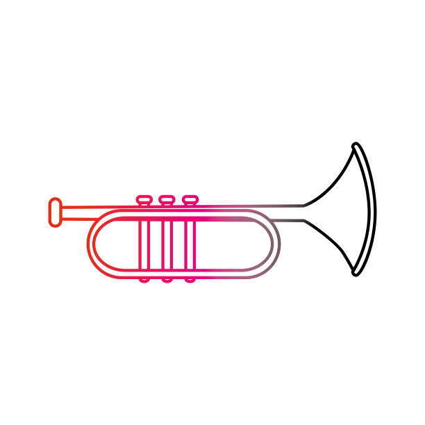 孤立的小号deisign图片下载