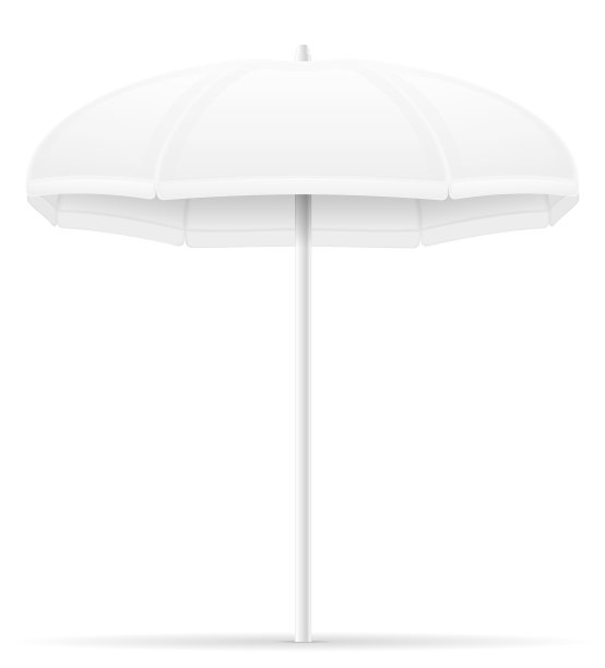 海滩伞股票矢量插图图片下载